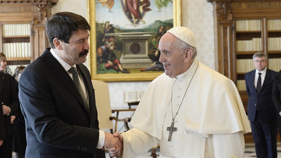 Jó esélye van a pápa budapesti látogatásának